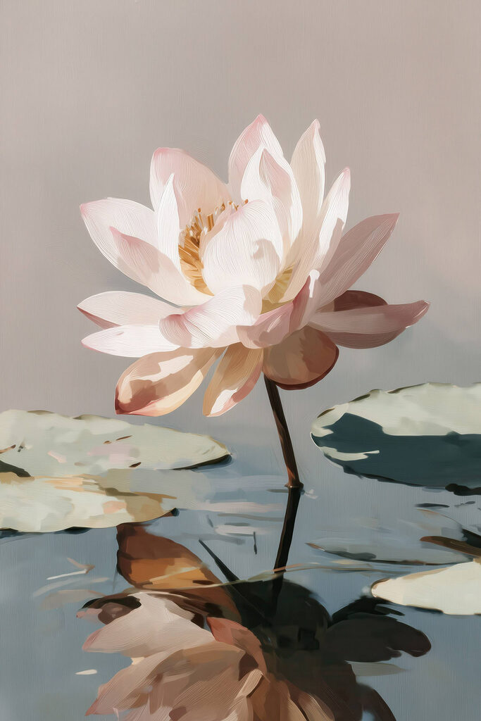 Flower in the water