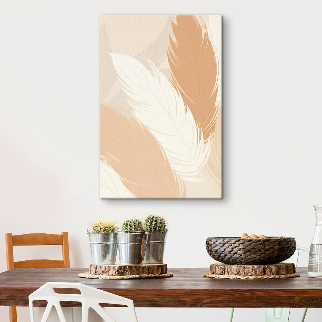Group of feathers on a surface Group of feathers on a surface