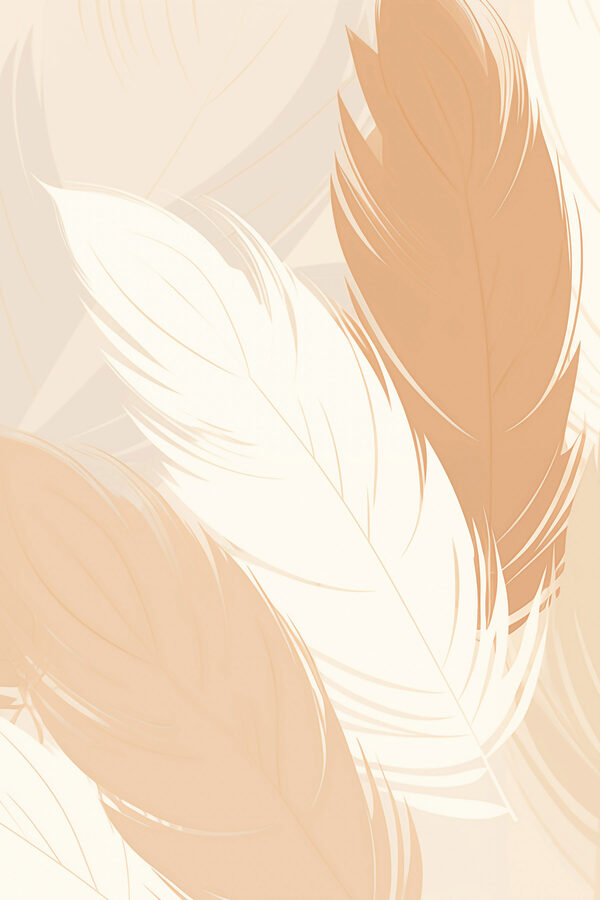 Group of feathers on a surface Group of feathers on a surface