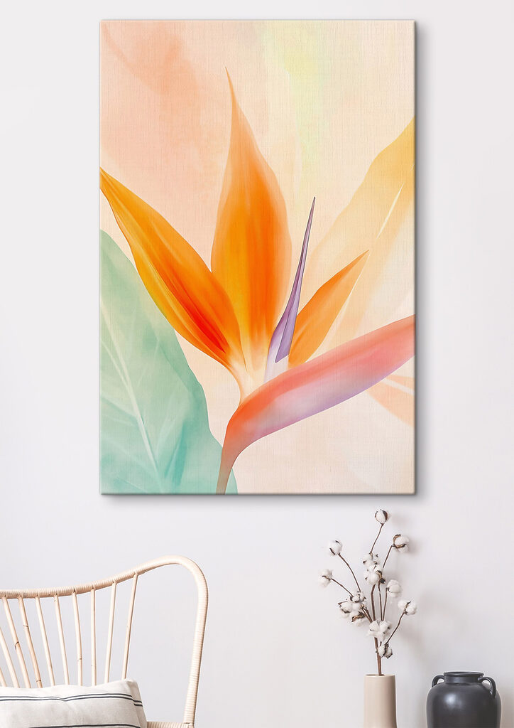 Vibrant blooms in soft pastel hues Vibrant blooms in soft pastel hues