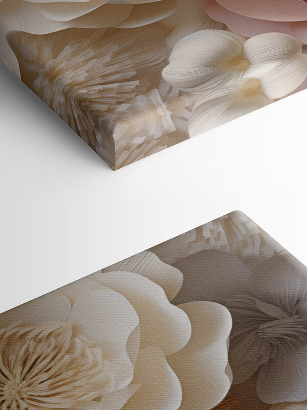Group of paper flowers