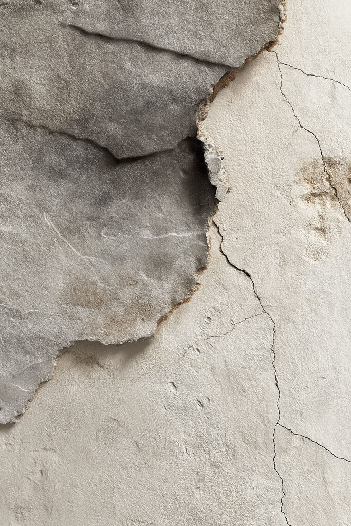Peeling layers of aged surface Peeling layers of aged surface