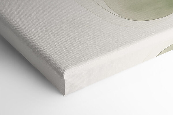 Fluid shapes in soft colors blend