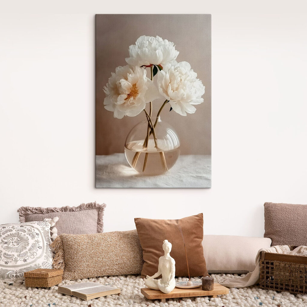 Vase with flowers in it