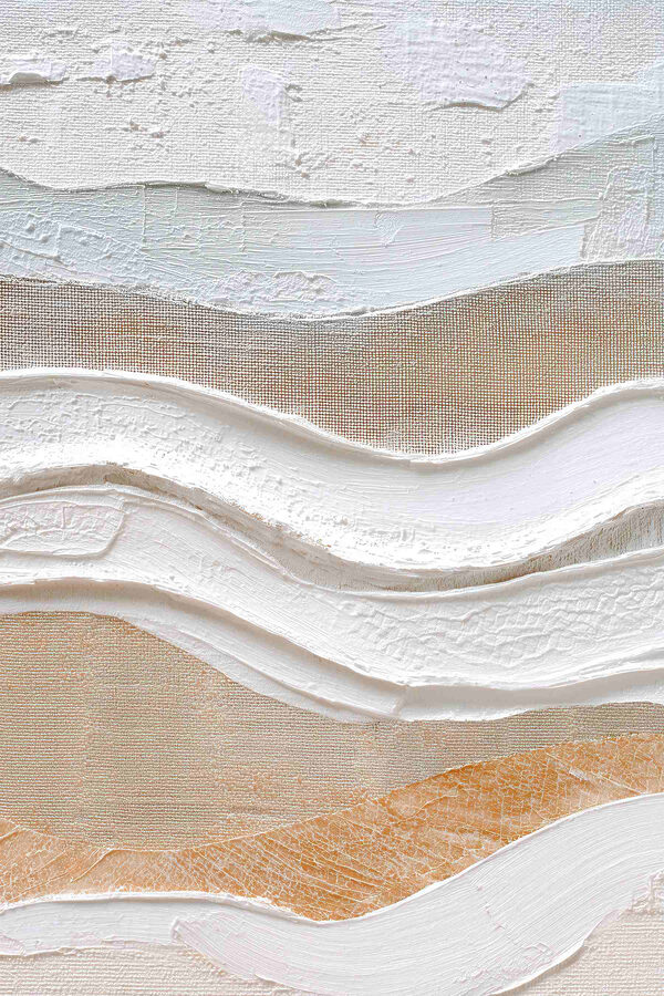 Abstract layers of soft colors