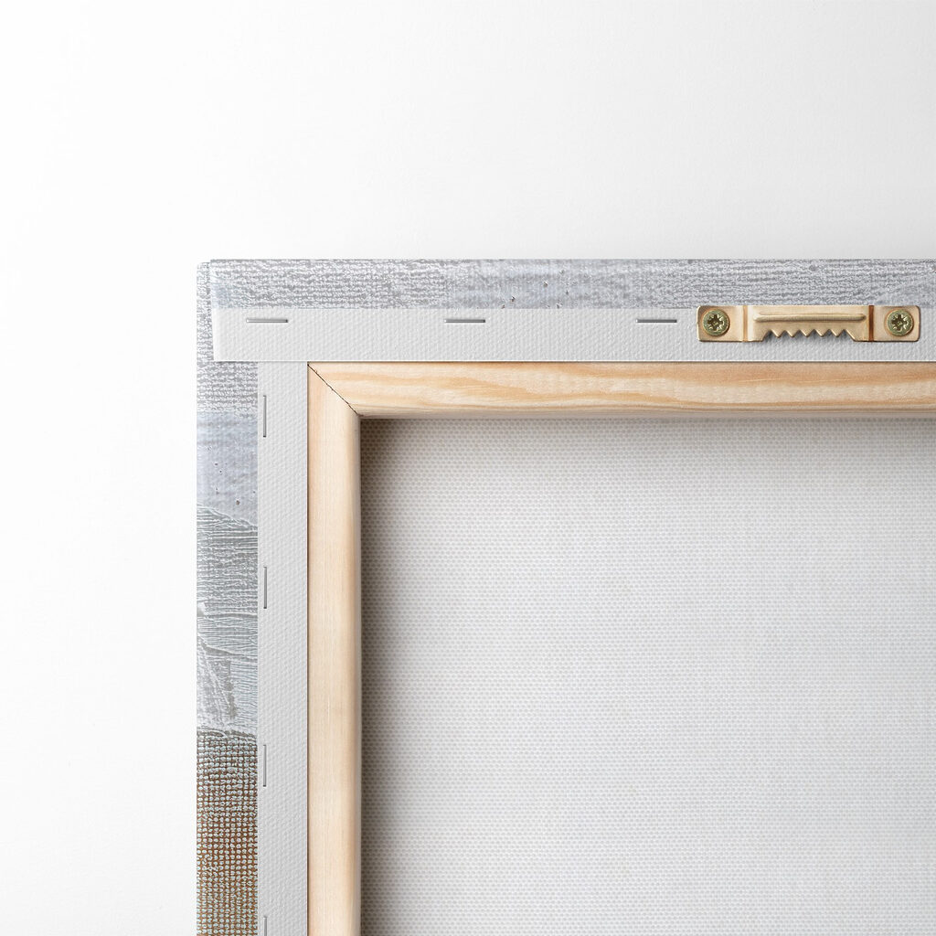 Abstract layers of soft colors