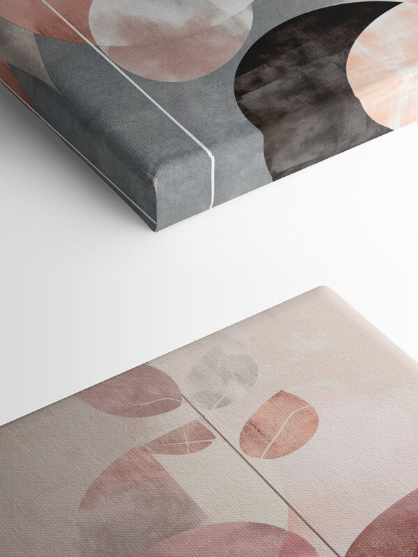 Soft hues in a modern design