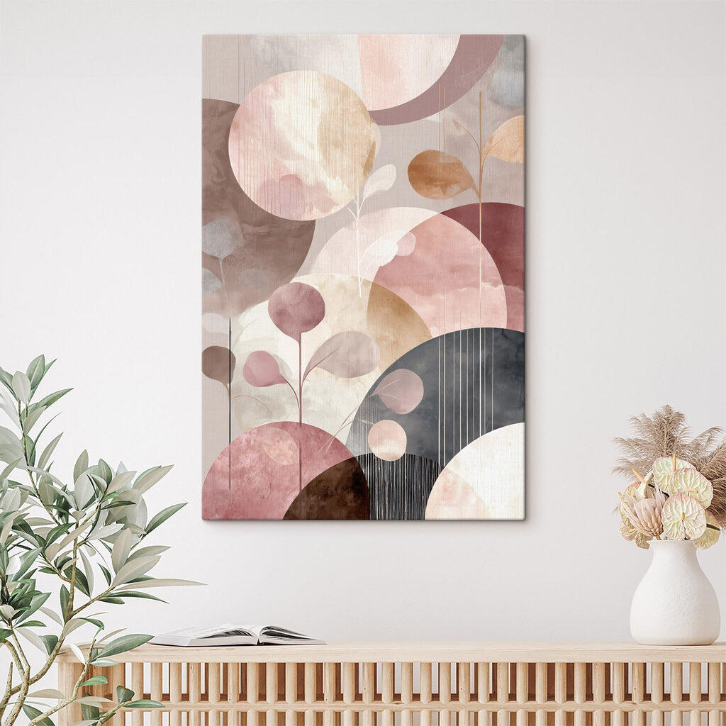 Soft colors and gentle curves blend Soft colors and gentle curves blend