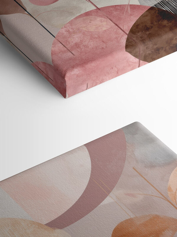 Soft colors and gentle curves blend Soft colors and gentle curves blend