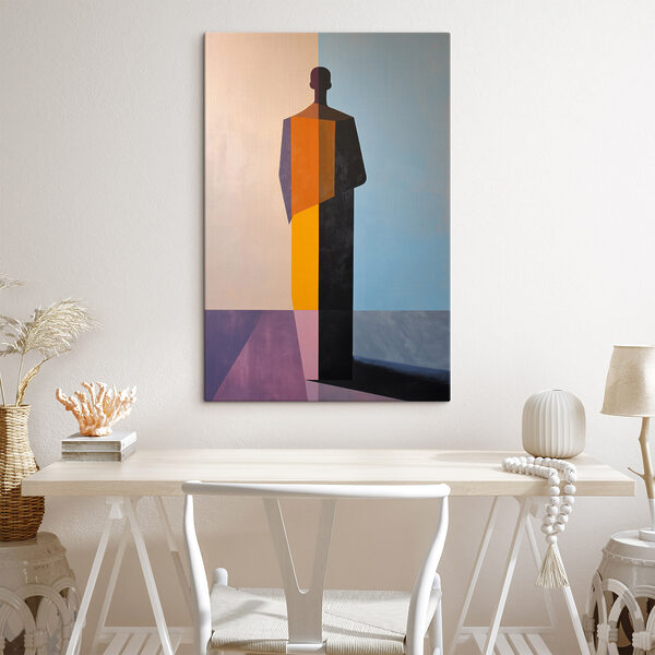 Painting of a person in a dress