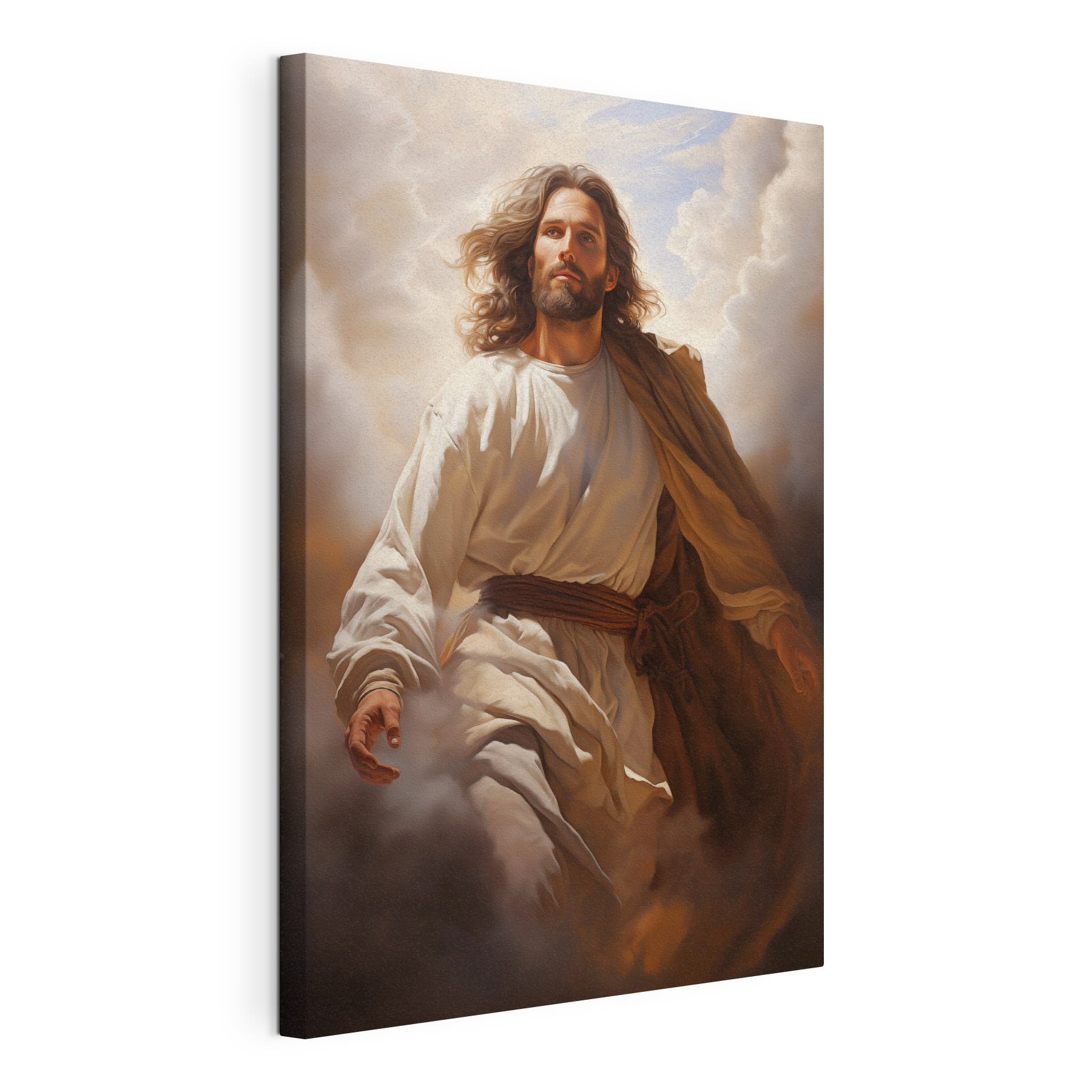 Painting of a man in a robe Painting of a man in a robe