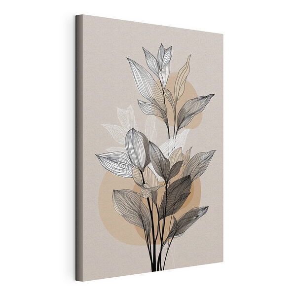 Canvas Schilderijen Fijne blaadjes tegen een zachte achtergrond (Artikelnummer: s49649) Canvas Schilderijen Canvas Schilderijen Fijne blaadjes tegen een zachte achtergrond (Artikelnummer: s49649)