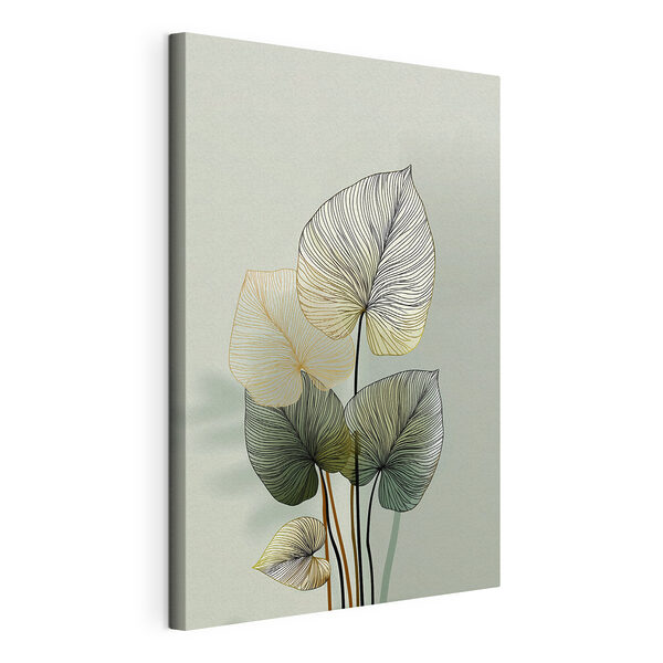 Canvas Schilderijen Etherische bladeren tegen een zachte achtergrond (Artikelnummer: s49648) Canvas Schilderijen Canvas Schilderijen Etherische bladeren tegen een zachte achtergrond (Artikelnummer: s49648)