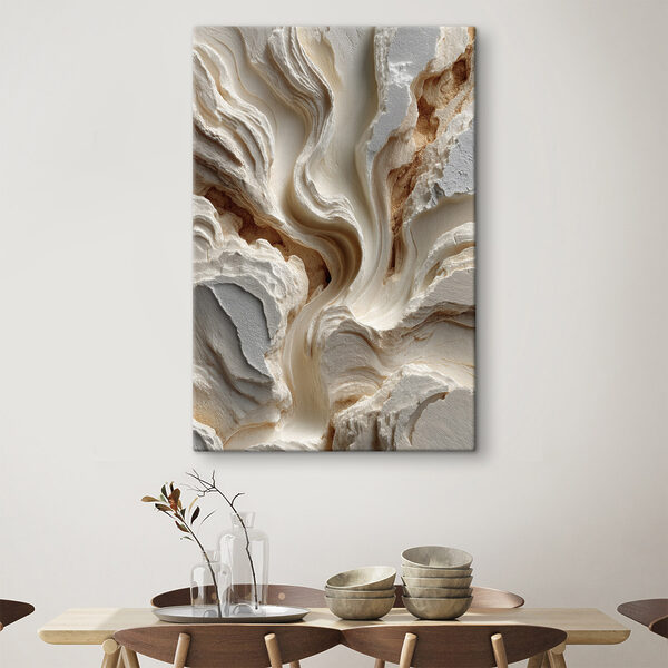 Flowing patterns in soft hues
