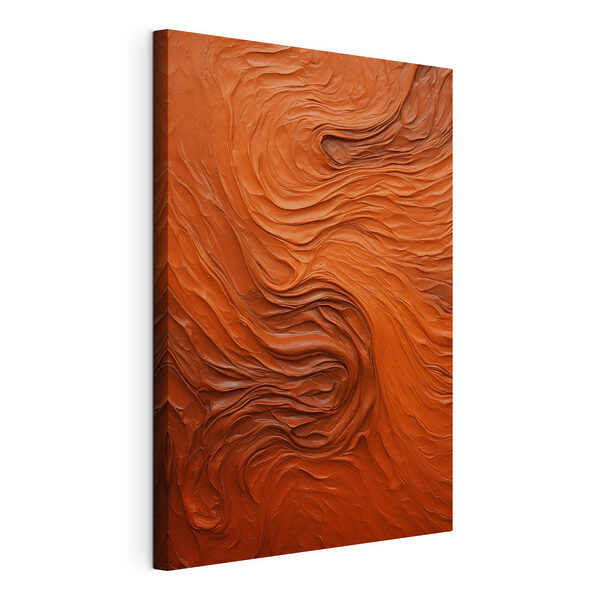 Canvas Schilderijen Canvas Schilderijen Vloeiende texturen in warme tinten (Artikelnummer: s49572)