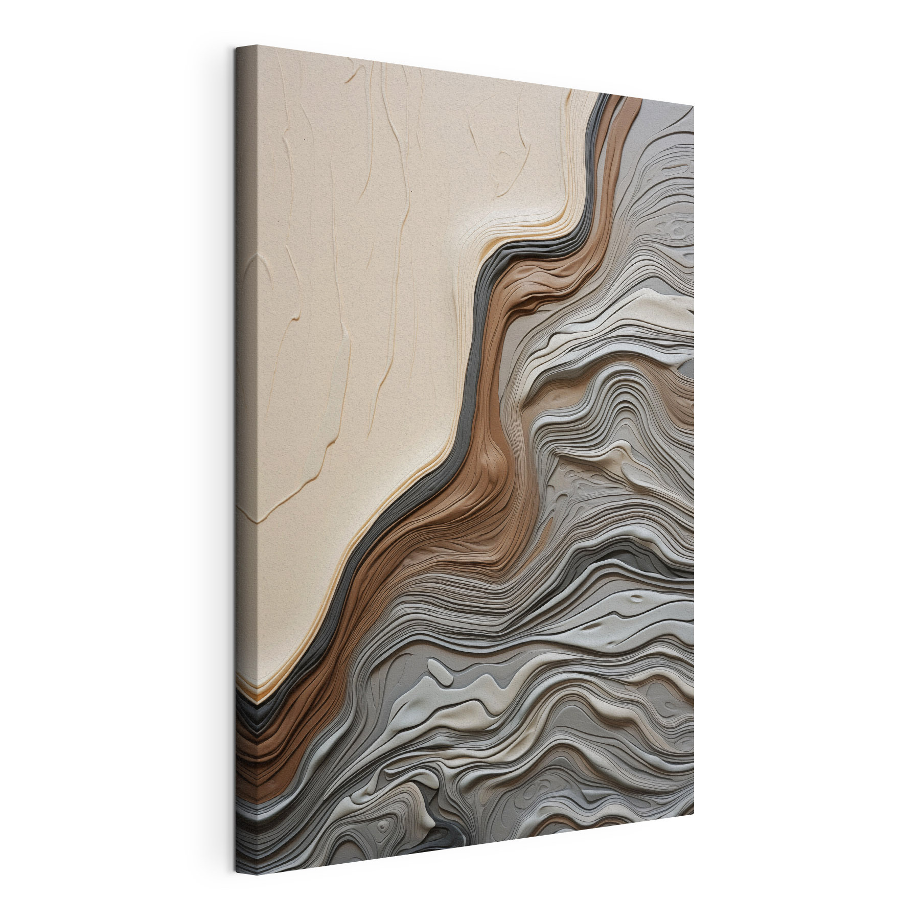Abstract patterns in soft hues