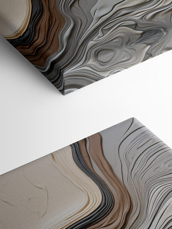 Abstract patterns in soft hues