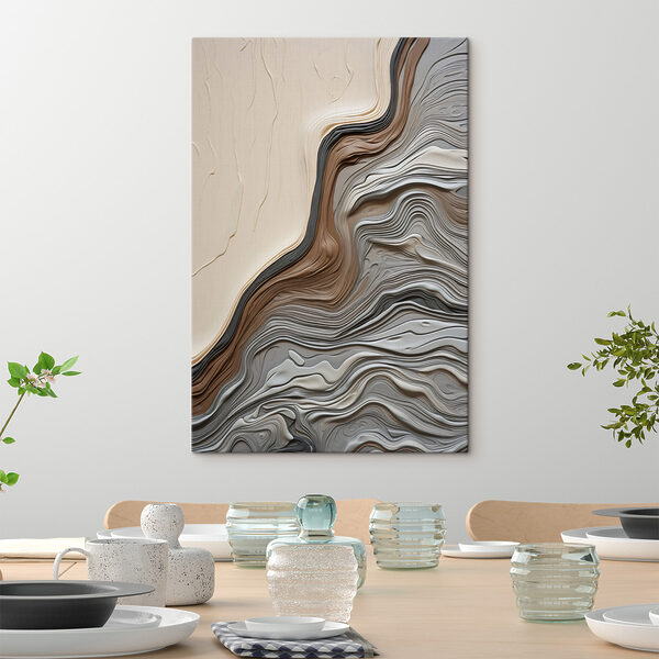 Abstract patterns in soft hues
