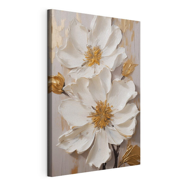 Canvas Schilderijen - Elegante bloemen in zachte, ingetogen tinten (Artikelnummer: s49487) Canvas Schilderijen Canvas Schilderijen - Elegante bloemen in zachte, ingetogen tinten (Artikelnummer: s49487)
