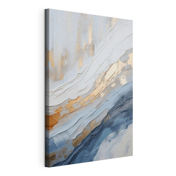 Canvas Schilderijen Canvas Schilderijen Creatieve abstracte kunst in zachte kleuren (Artikelnummer: s49474)