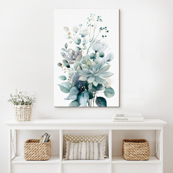 Delicate blooms in soft hues