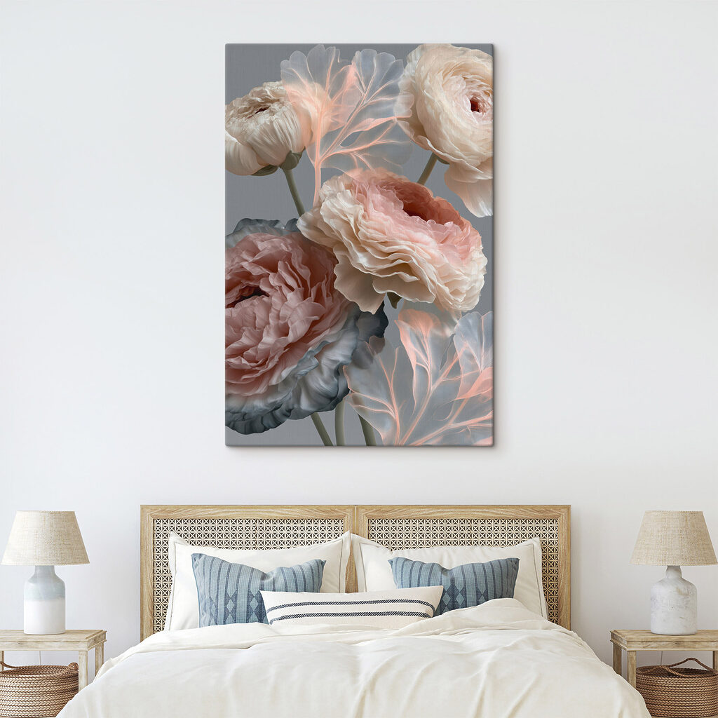 Delicate blooms in soft hues Delicate blooms in soft hues