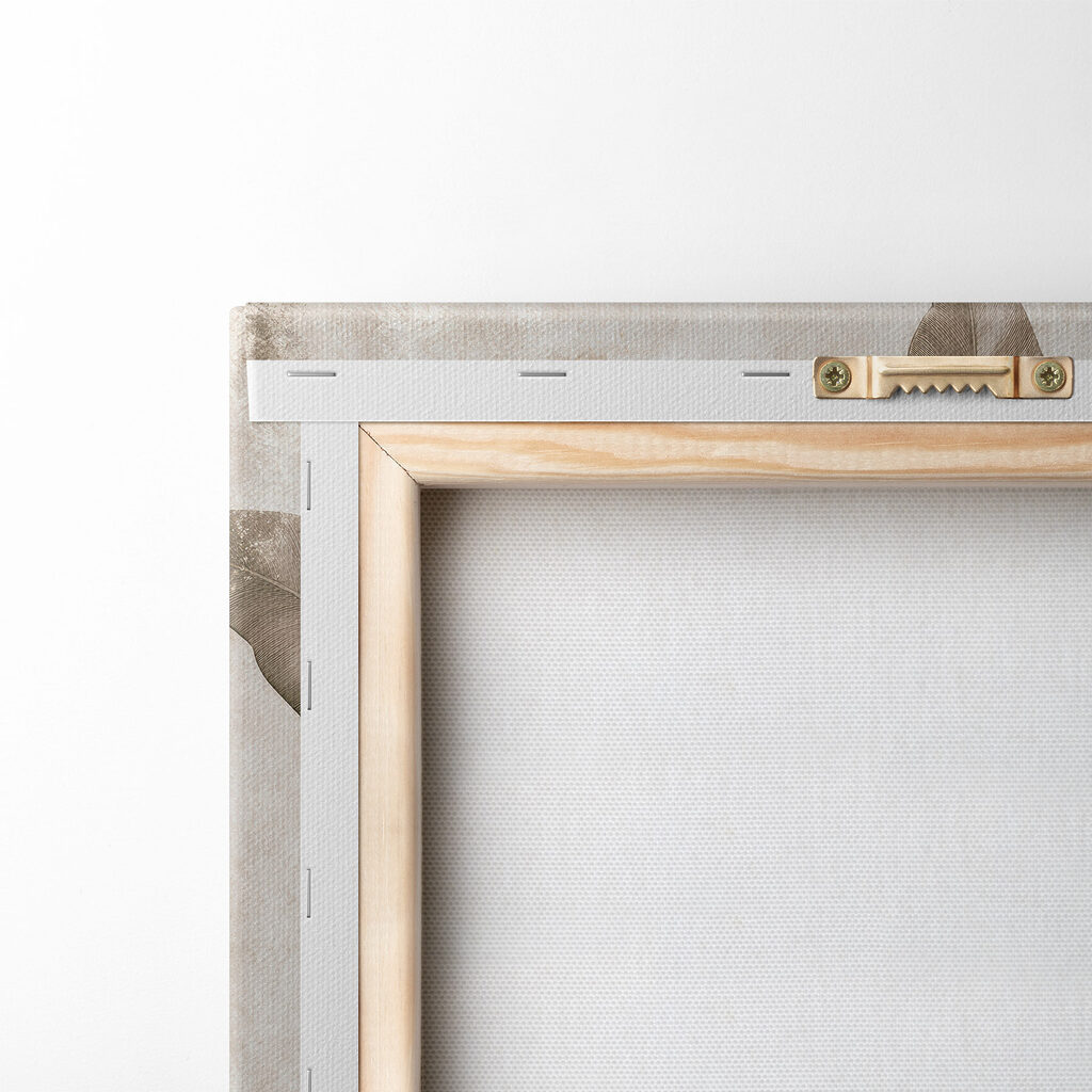 Whimsical foliage in soft tones