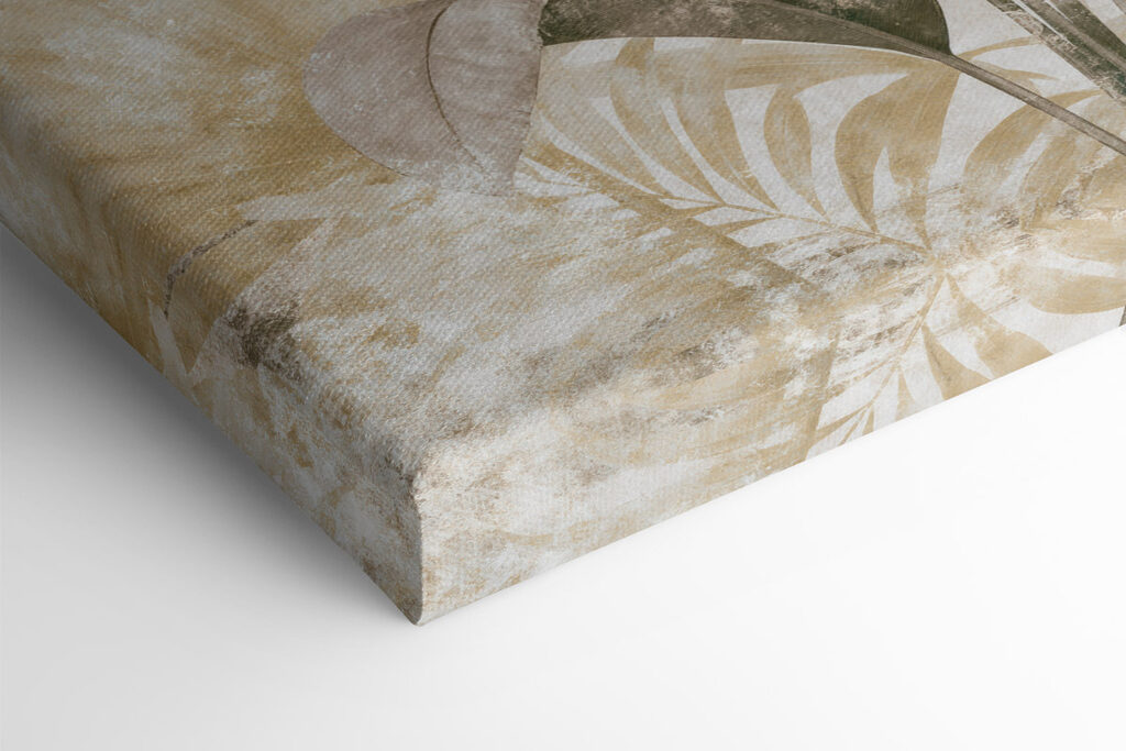 Whimsical foliage in soft tones