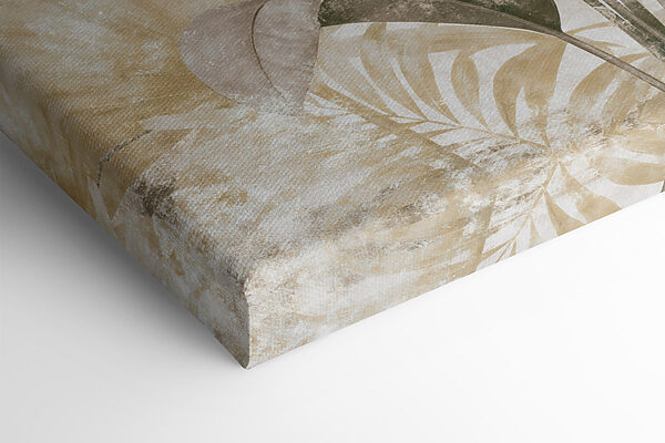 Whimsical foliage in soft tones