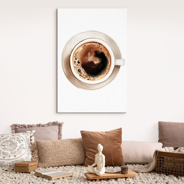 Canvas Schilderijen Een kopje koffie op een schoteltje (Artikelnummer: s49339) Canvas Schilderijen Canvas Schilderijen Een kopje koffie op een schoteltje (Artikelnummer: s49339)