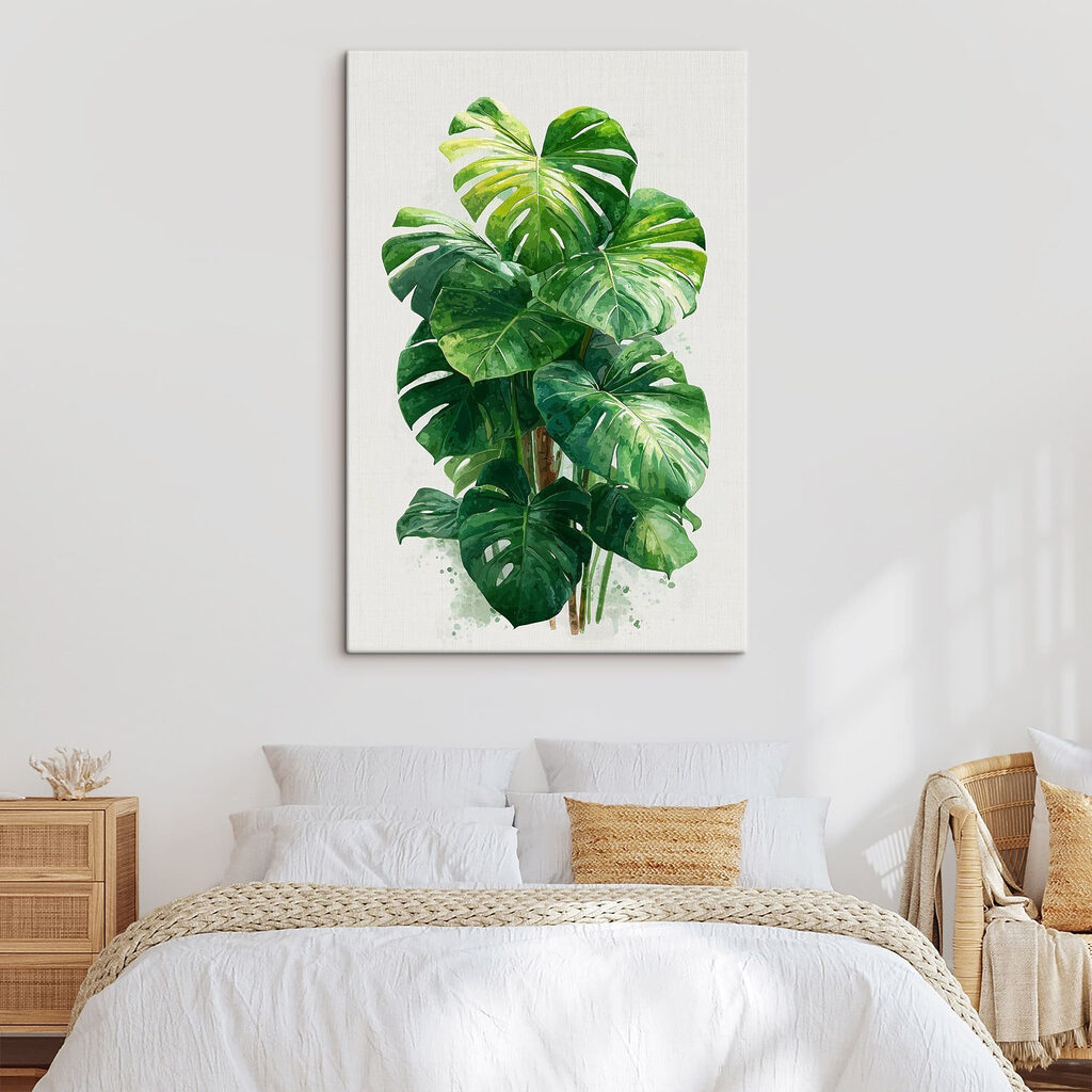 Large green plant with large leaves