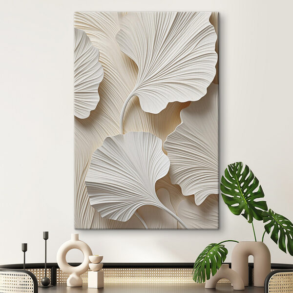 Nature-inspired textured leaf design