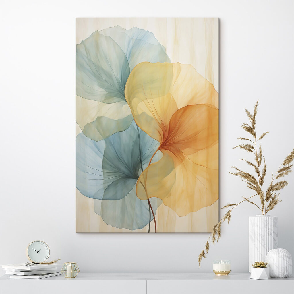 Soft hues of flowery elegance