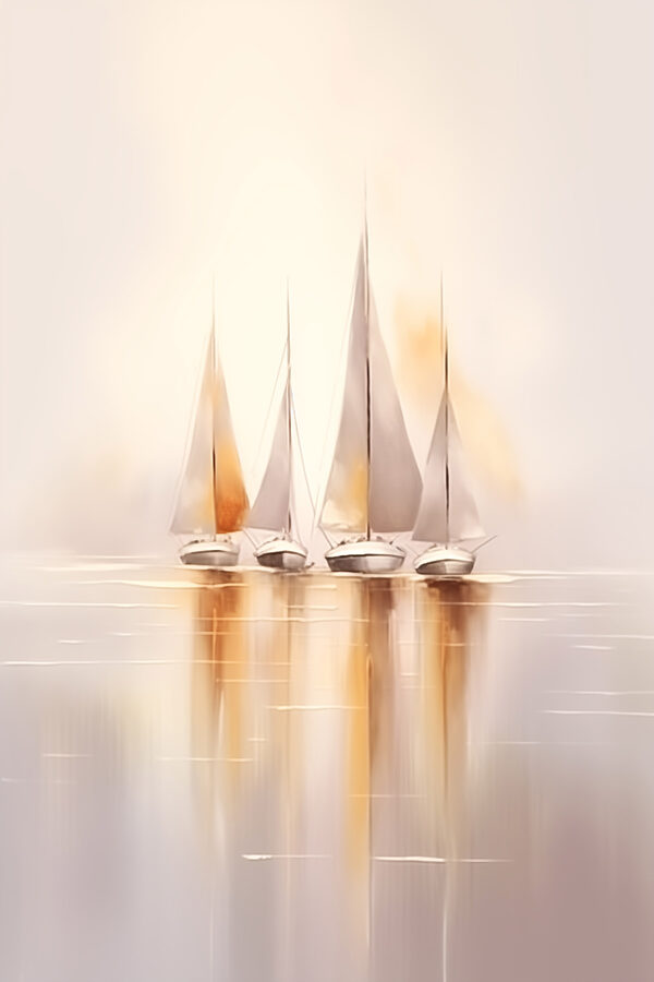 Group of sailboats on water