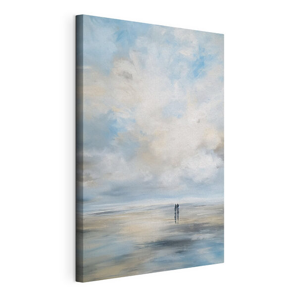 Canvas Schilderijen Een paar mensen die op het strand staan (Artikelnummer: s47062) Canvas Schilderijen Canvas Schilderijen Een paar mensen die op het strand staan (Artikelnummer: s47062)