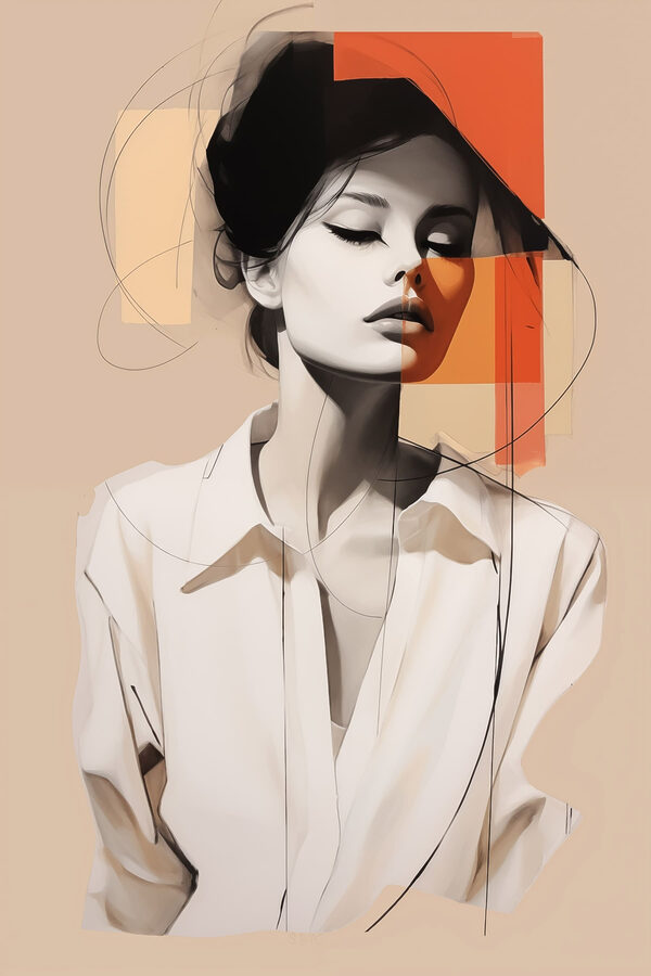 Striking beauty with bold colors
