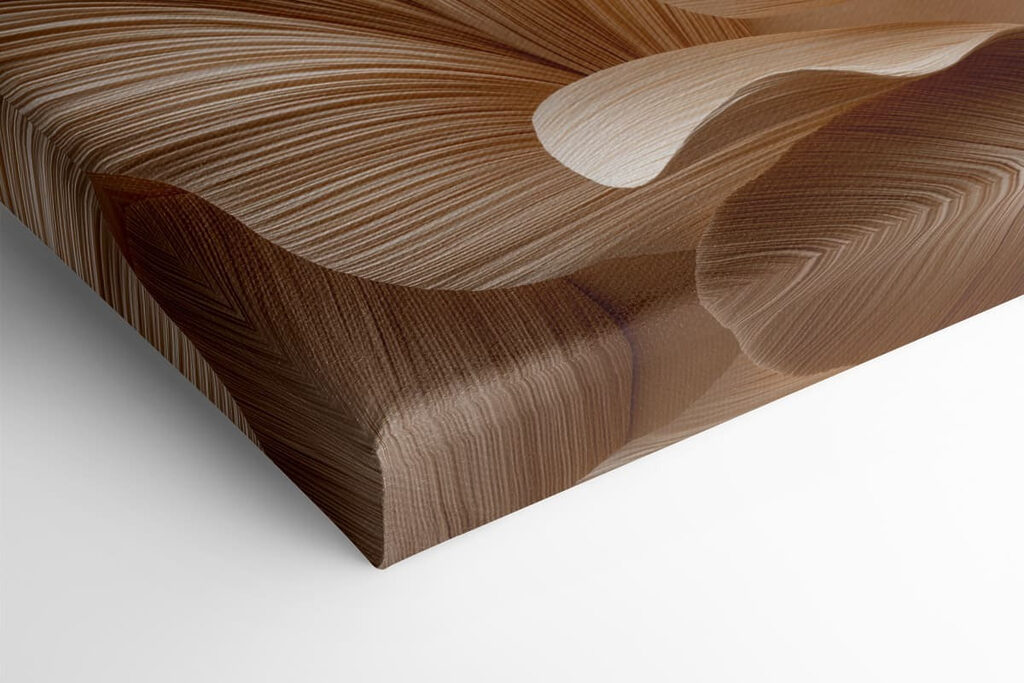 Intricate design of layered shapes