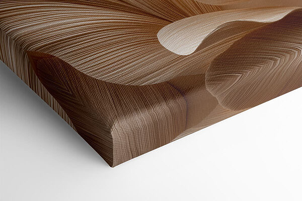 Intricate design of layered shapes