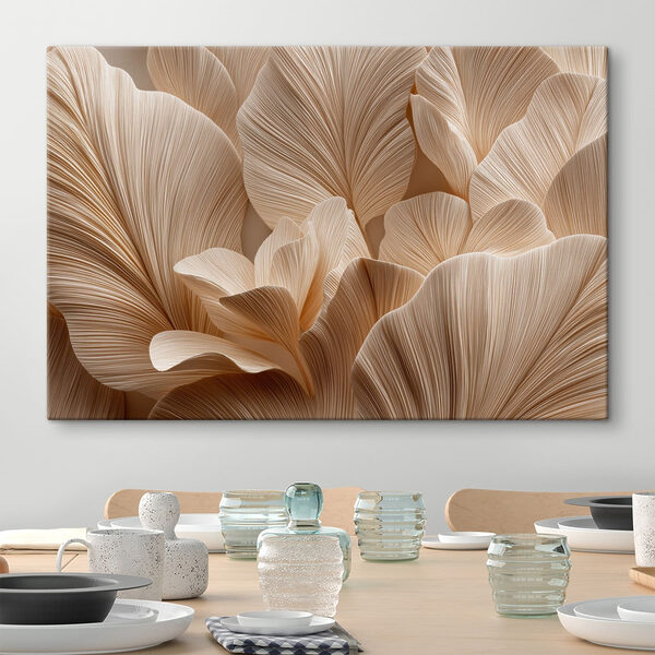 Intricate design of layered shapes