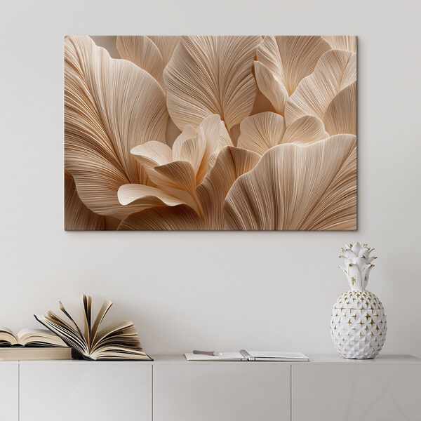 Intricate design of layered shapes