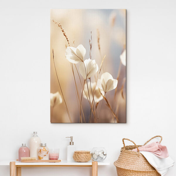 Canvas Schilderijen Witte bloemen aan een plant (Artikelnummer: s49174) Canvas Schilderijen Canvas Schilderijen Witte bloemen aan een plant (Artikelnummer: s49174)
