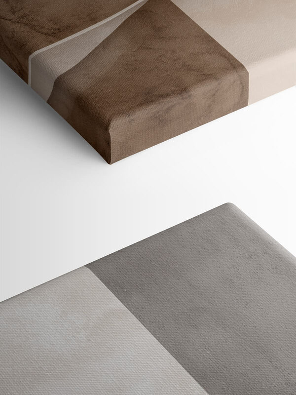 Soft waves of earthy tones Soft waves of earthy tones