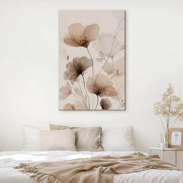 Canvas Schilderijen Verfijnde bloemen in zachte pasteltinten (Artikelnummer: s49006) Canvas Schilderijen Canvas Schilderijen Verfijnde bloemen in zachte pasteltinten (Artikelnummer: s49006)