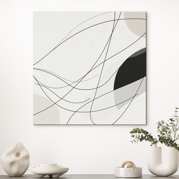Canvas Schilderijen Canvas Schilderijen Zwart-witkunst (Artikelnummer: s48854)