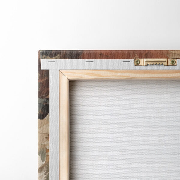 - Swirls of warm earthy tones - Swirls of warm earthy tones