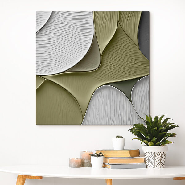 Flowing shapes in soft color palette Flowing shapes in soft color palette