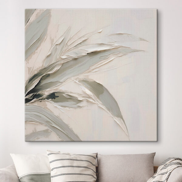 Elegant leaves in soft tones Elegant leaves in soft tones