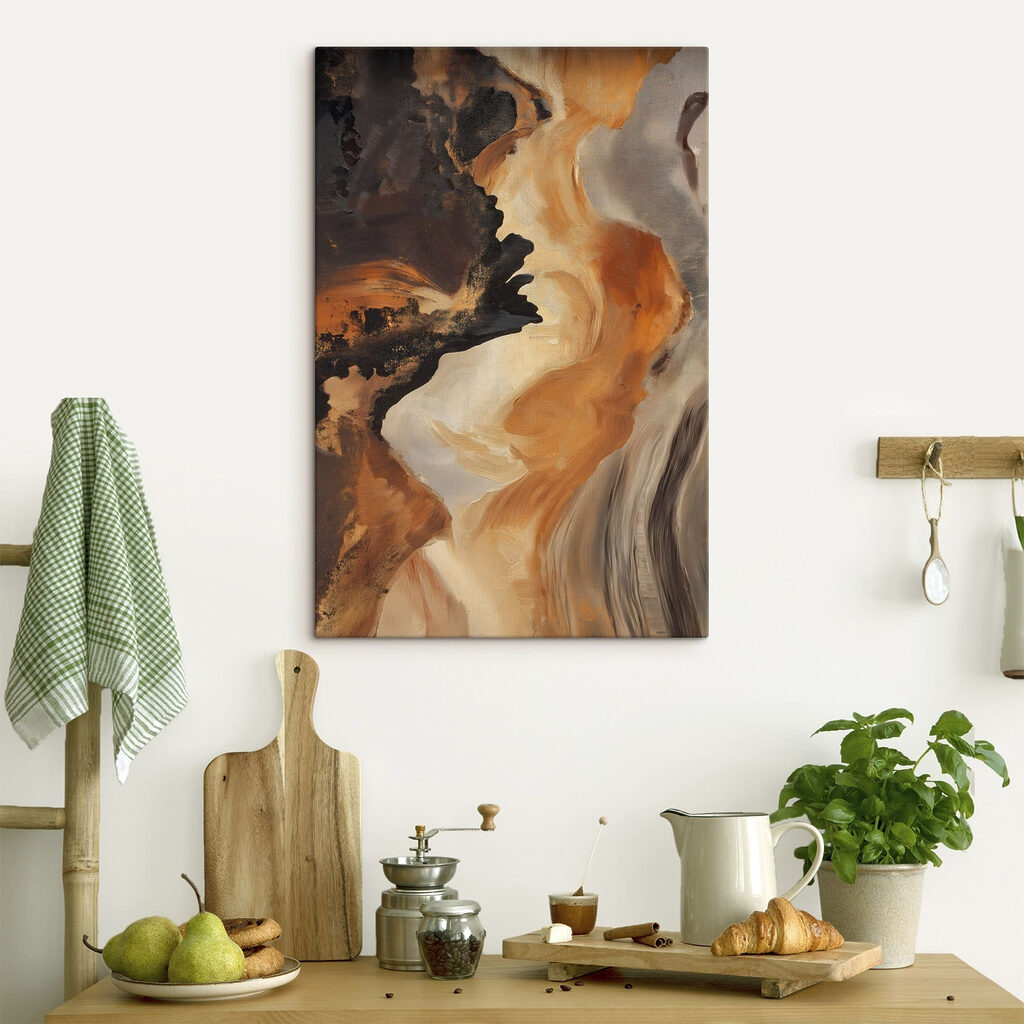 Abstract embraces of shadow and light
