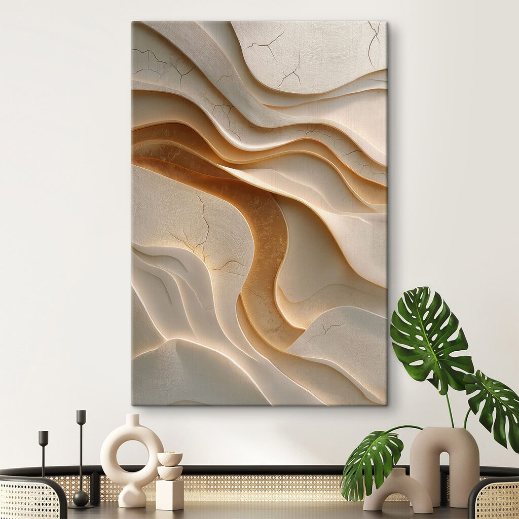 Waves of texture and subtle color Waves of texture and subtle color