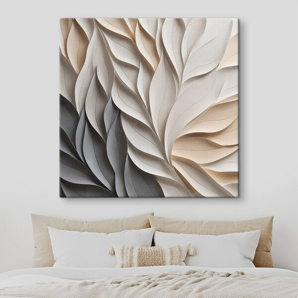 Flowing forms in soft hues Flowing forms in soft hues